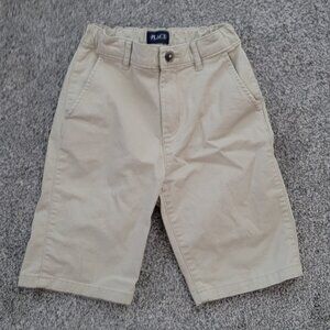 Boy's Place Khaki Uniform Shorts size 10 with Adjustable waist